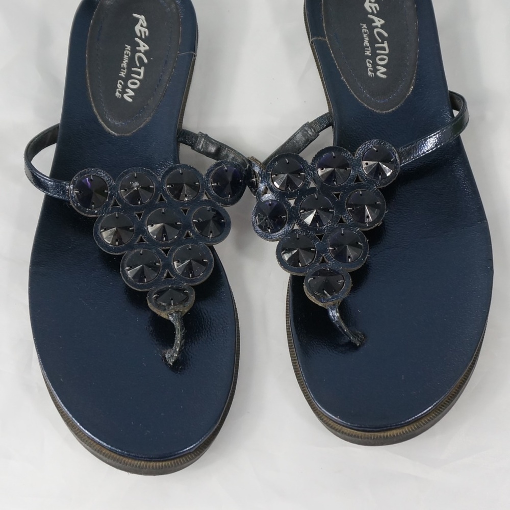 Reaction Kenneth Cole Sandals Size 8 Med - Picture 3 of 8